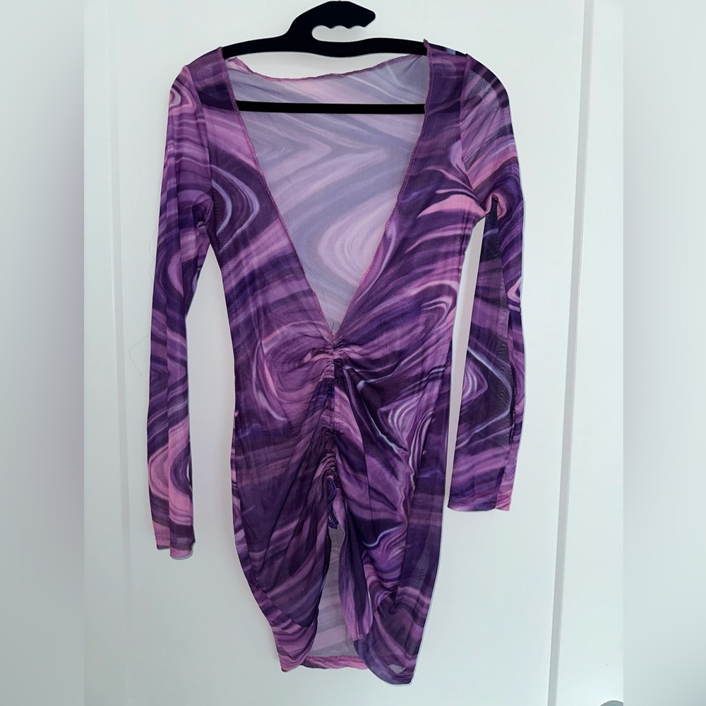Mesh vacation dress